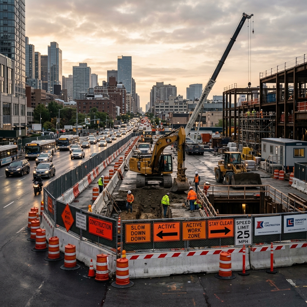 Work Zone Setup & Monitoring